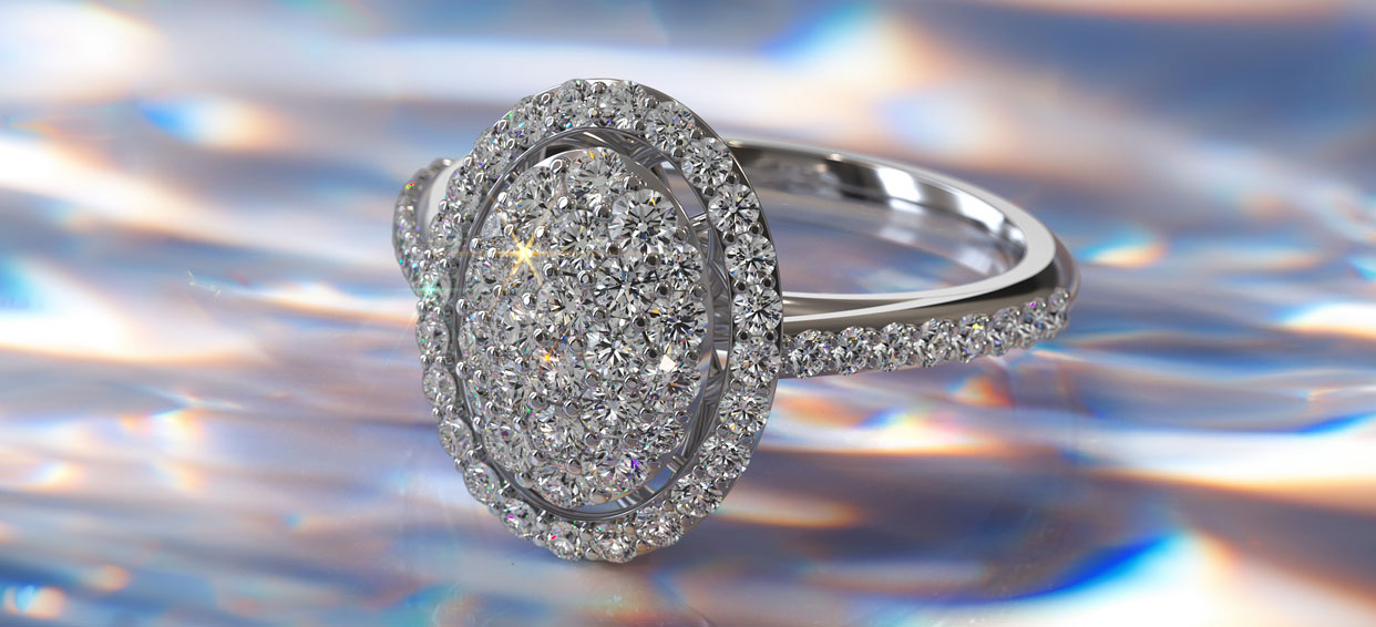 Diamond Gemstone Fashion Rings